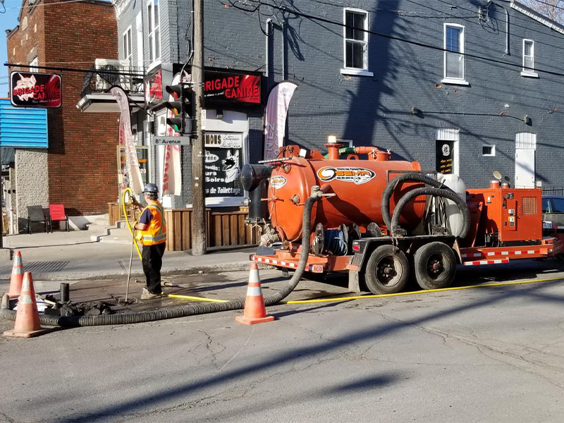 Spécialistes en nettoyage de puisards Montréal